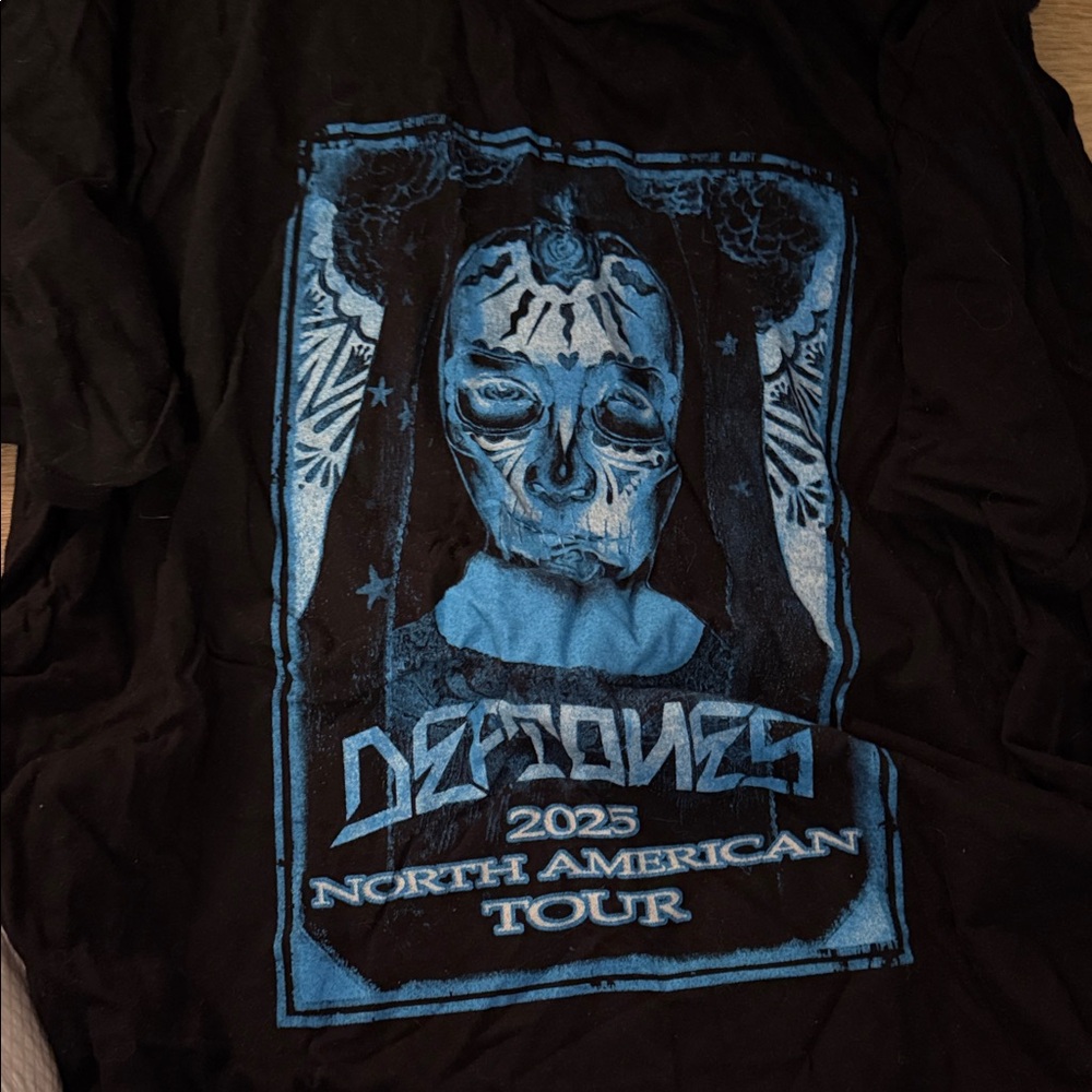 Deftones 2025 concert Graphic Tour T-Shirt